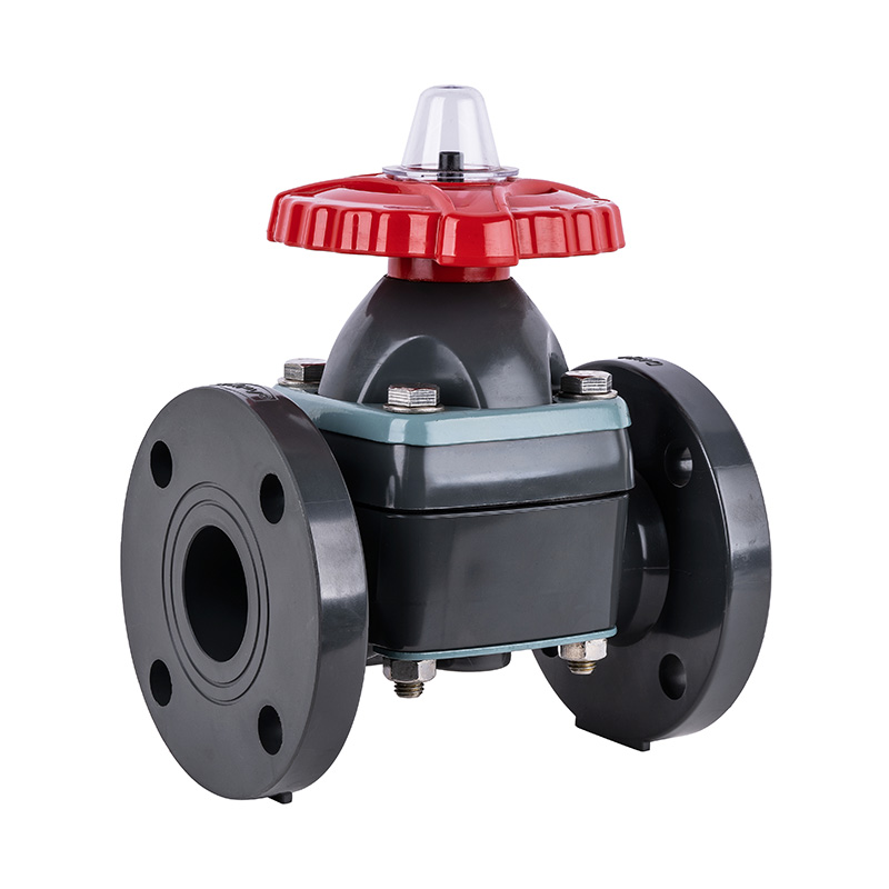 FRPP G41F-10S Flange Type Diaphragm Valve DN15-300 GB Standard