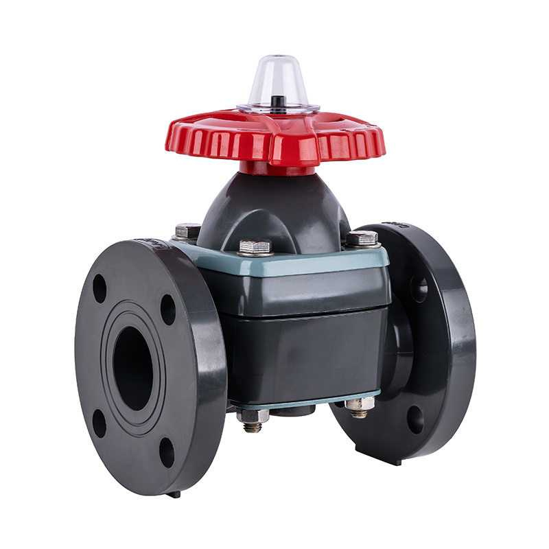 FRPP G41F-10S Van een flens voorzien membraanventiel DN20, DN32-150 20A, 32A-150A JIS-standaard