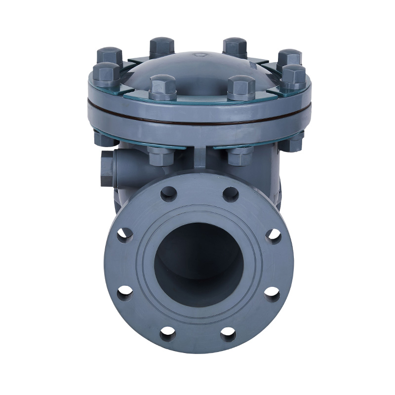 PVC-C H44F-10V terugslagklep met terugslagklep DN15-300 GB standaard