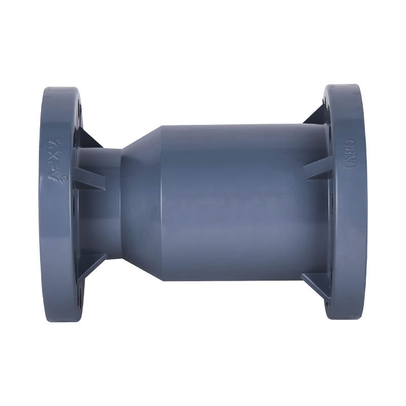 PVC-C H41F-10V verticale terugslagklep DN15-300 GB standaard