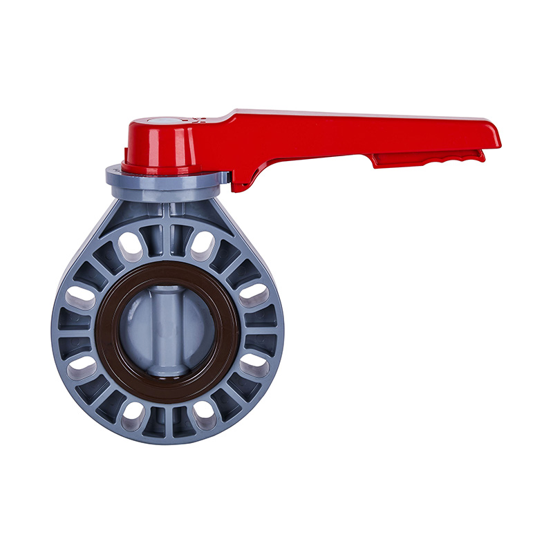 PVC-C D71X-10V Greepvlinderklep DN15-200 GB Standaard