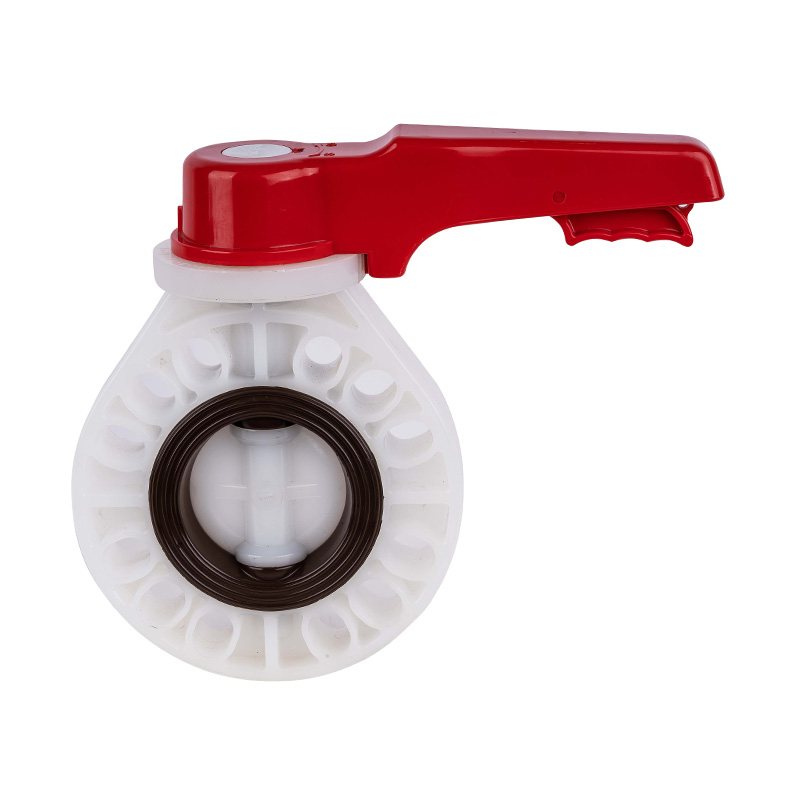 PVDF D71X-10F Greepvlinderklep DN15-200 GB Standaard