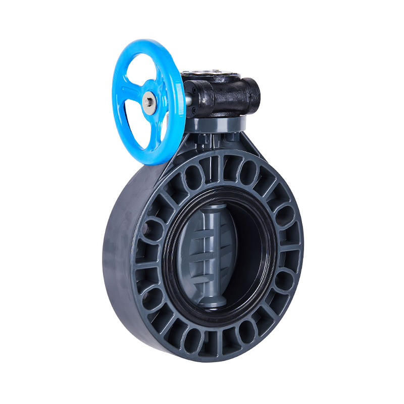 FRPP D371X-10S wormwiel vlinderklep DN32-1000 GB standaard