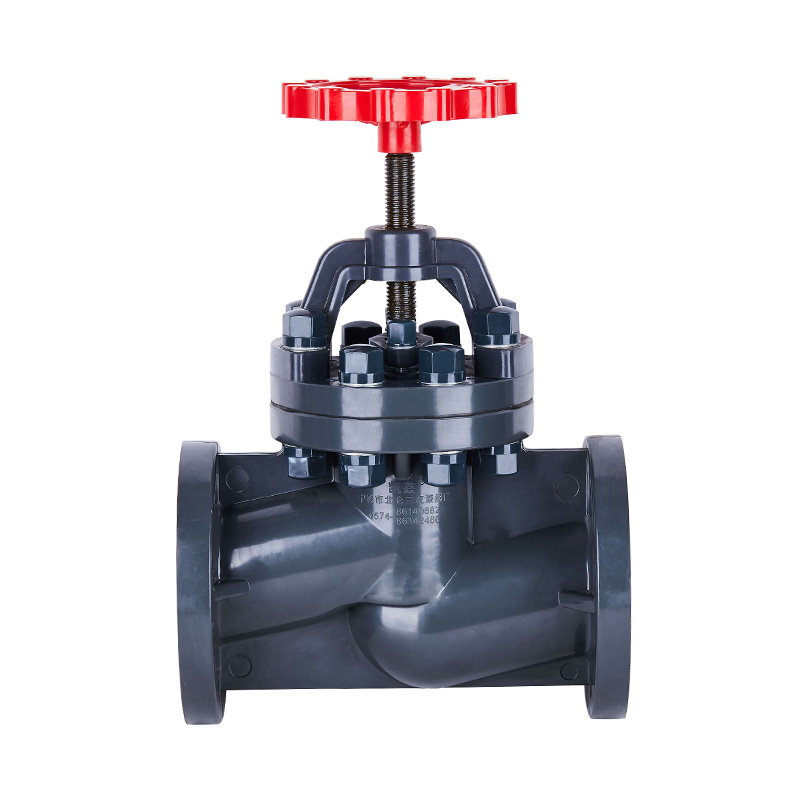 PVC-U J41F-10U Flenstype Klepafsluiter DN15–150 1/2'-6' ANSI-standaard