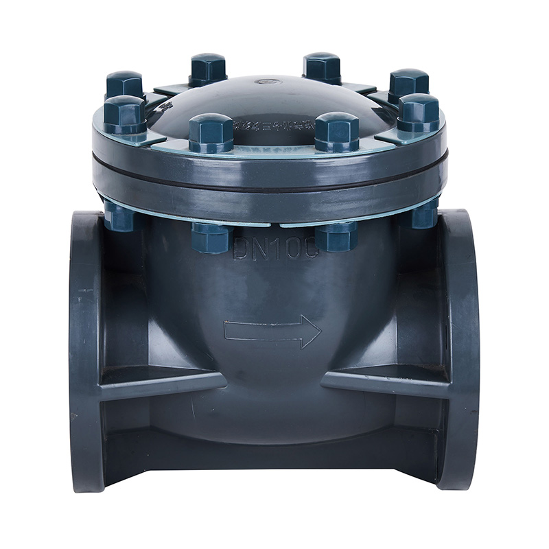 PVC-U H44F-10U terugslagklep met terugslagklep DN15-300 GB standaard