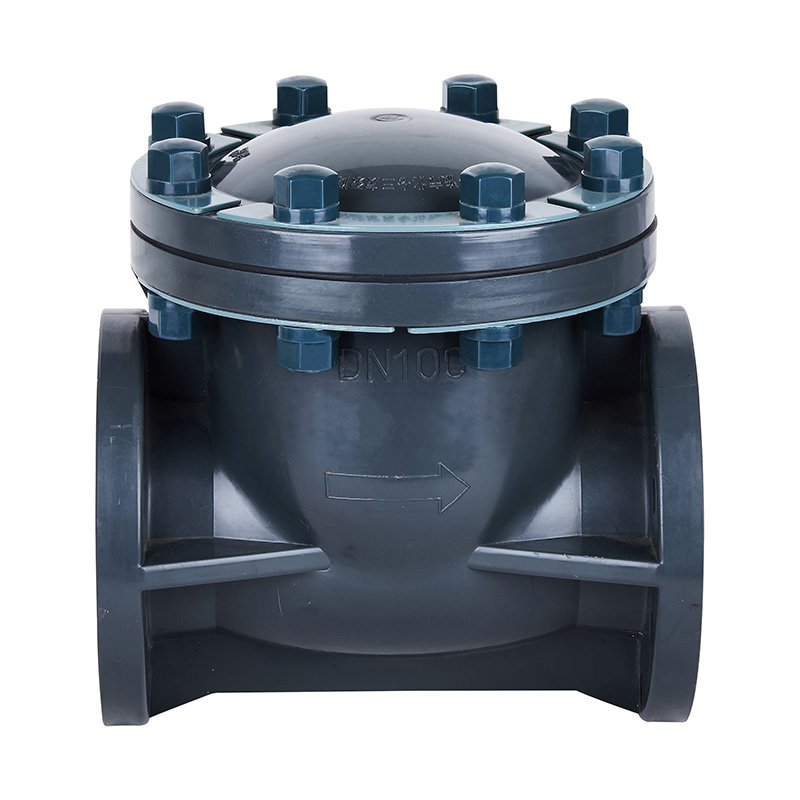 PVC-U H44F-10U terugslagklep met terugslagklep DN15-300 1/2'-12' ANSI-standaard