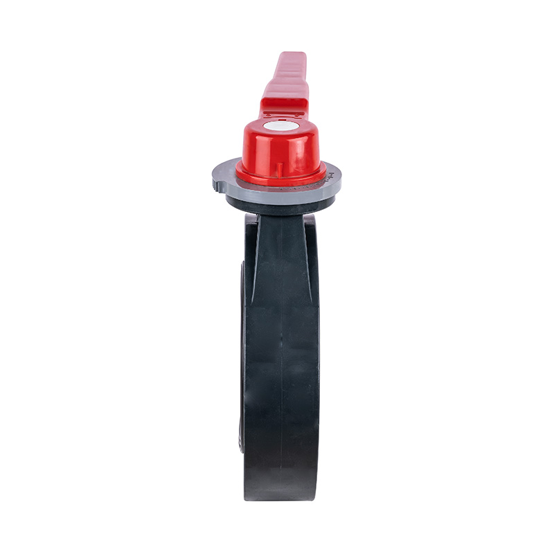PVC-U D71X-10U handgreep vlinderklep DN15-200 15A-200A JIS standaard