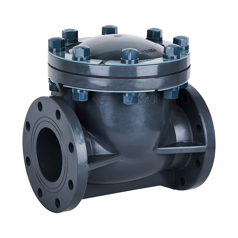 PVC-U H44F-10U terugslagklep met terugslagklep DN15-300 1/2'-12' ANSI-standaard