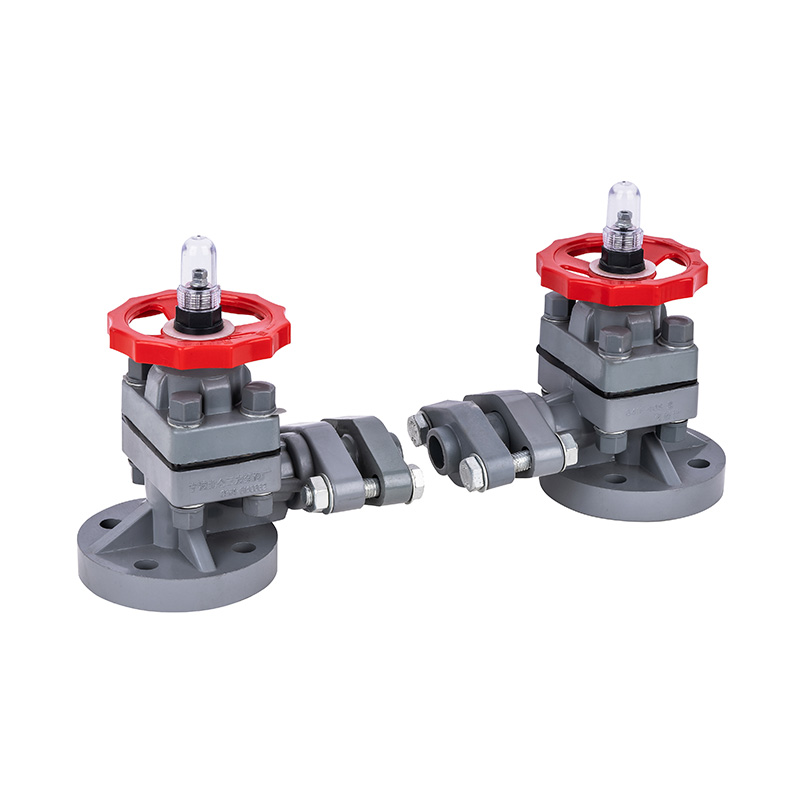 PVC-C G41F-10V Niveau-indicator DN15-50 1/2'-2' ANSI-standaard