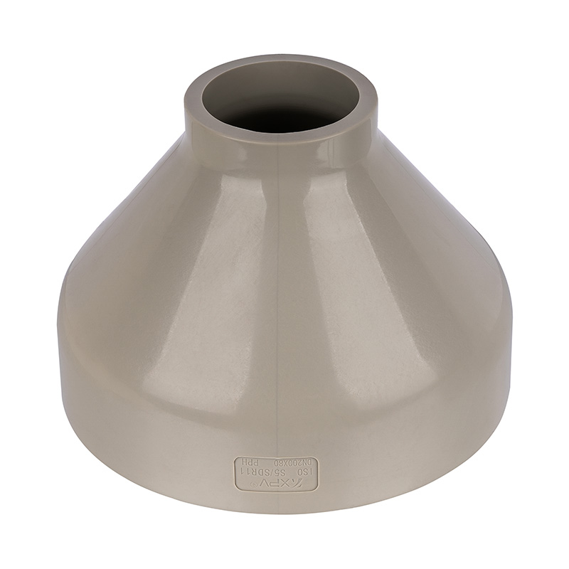 PPH Stomplasverloopstuk DN50*40-300*250 GB Standaard